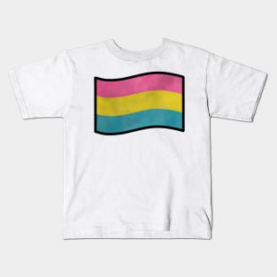 Foggy Pansexual Pride Flag Kids T-Shirt